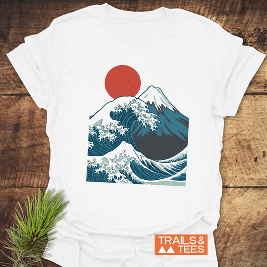 Mountain And Wave T-Shirt
