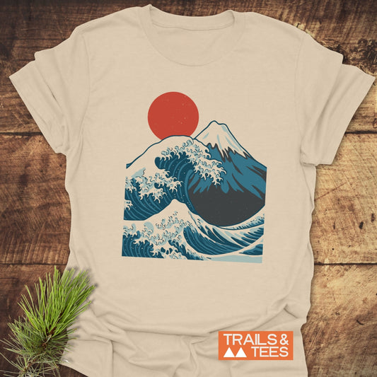 Mountain And Wave T-Shirt
