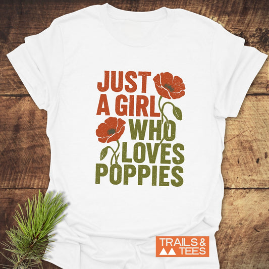Grunge Poppy Love T-Shirt