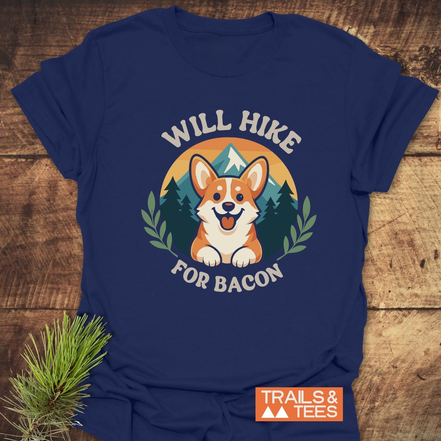 Will Hike For Bacon T-Shirt