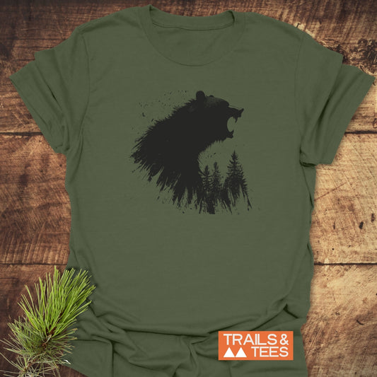 Roaring Bear Forest T-Shirt