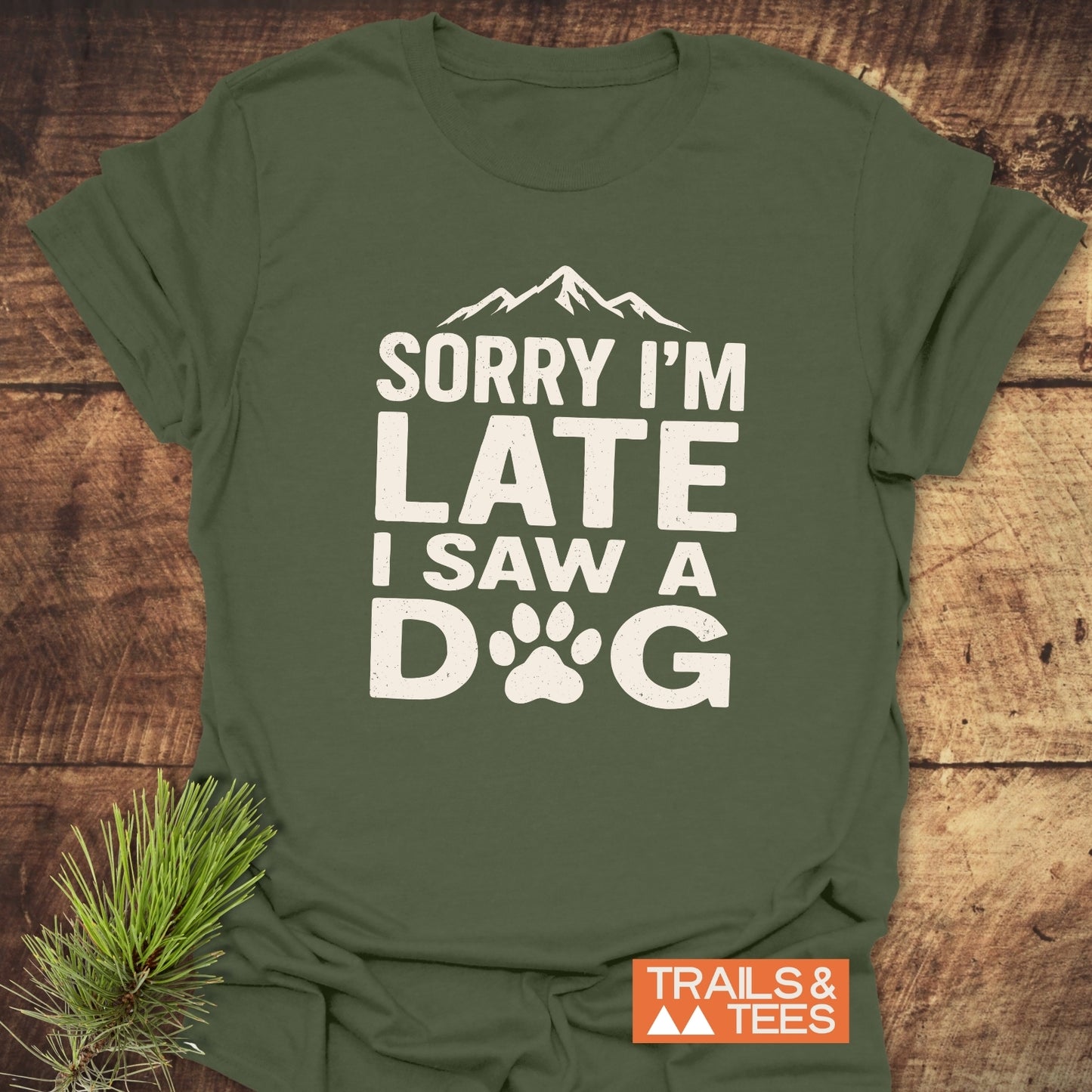 I Saw A Dog T-Shirt