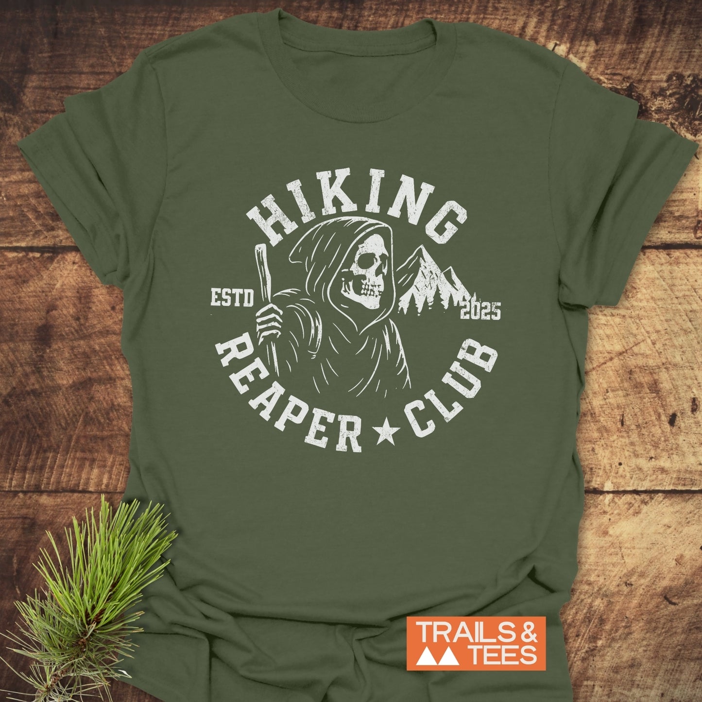 Hiking Reaper Club T-Shirt