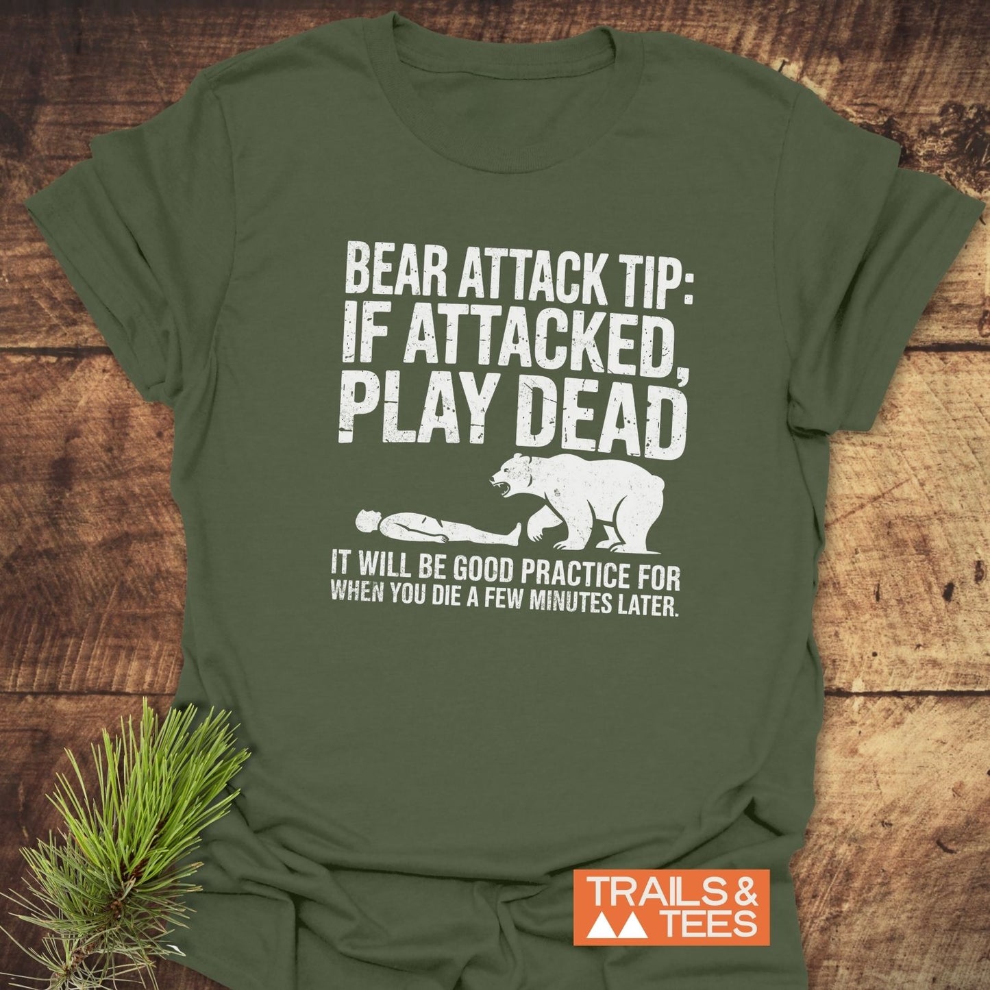 Bear Attack Tip T-Shirt