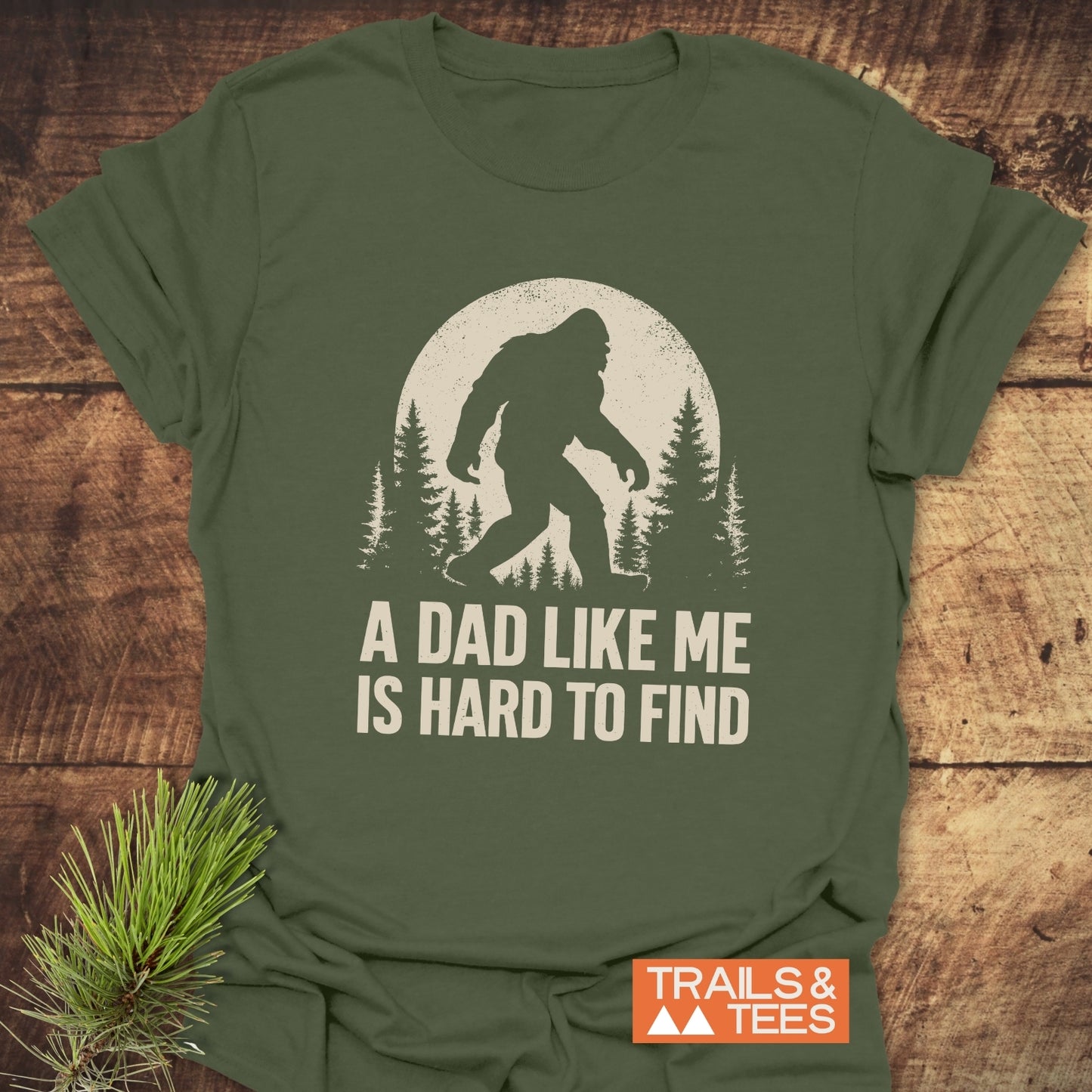 Vintage Bigfoot Dad T-Shirt