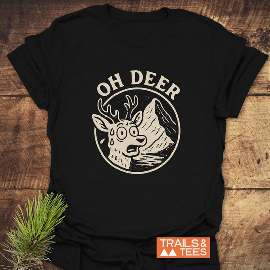 Oh Deer Funny Hiking T-Shirt