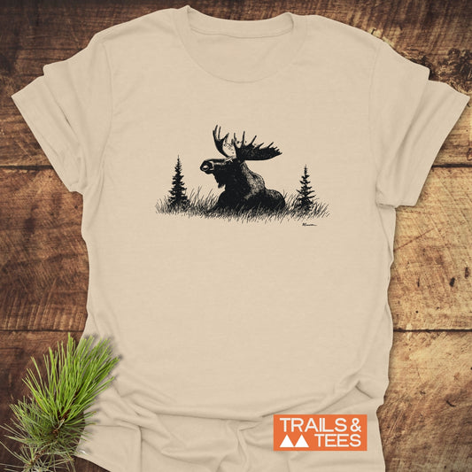 Relaxing Moose T-Shirt