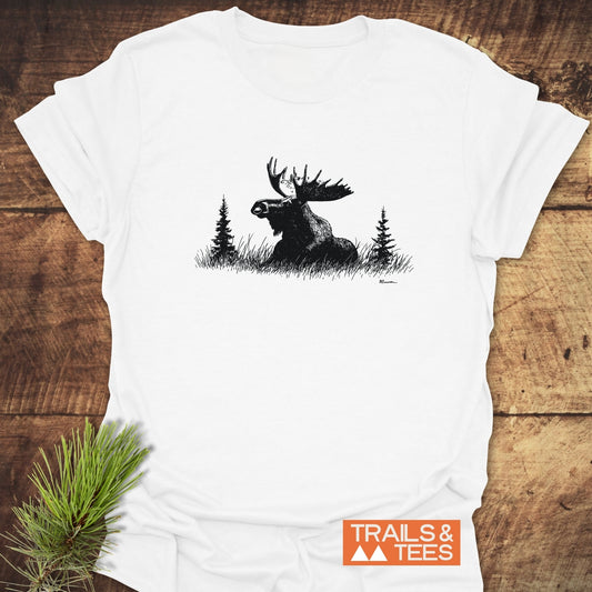 Relaxing Moose T-Shirt