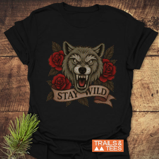 Stay Wild Wolf T-Shirt