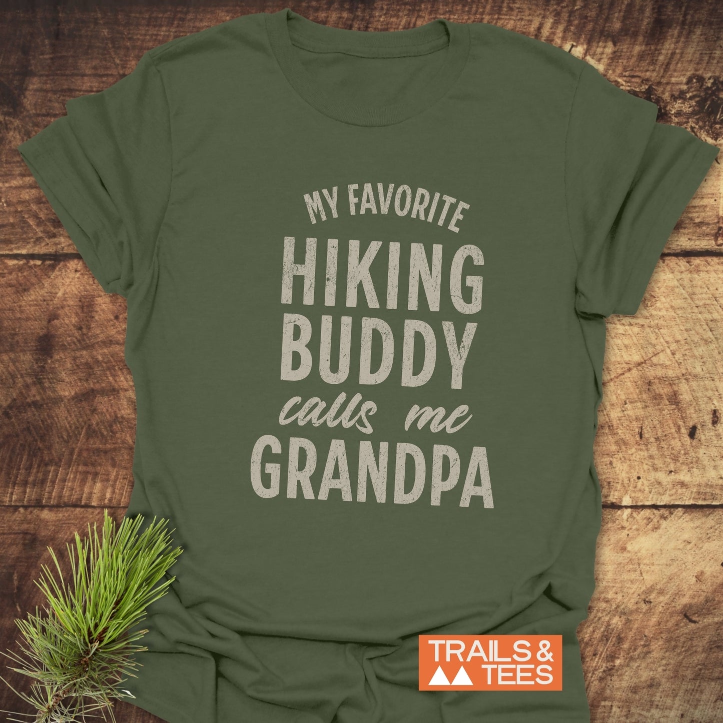 Grandpa Hiking T-Shirt
