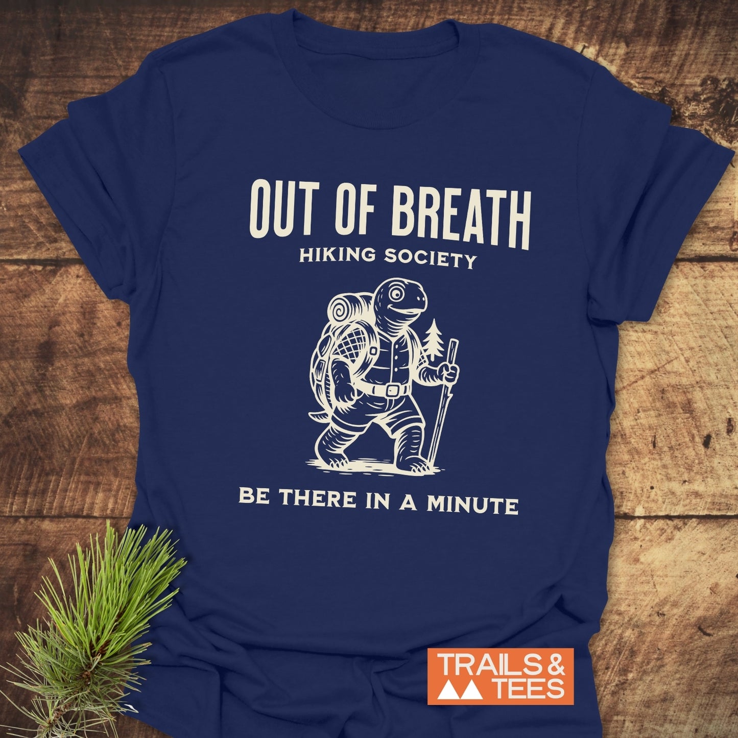 Out Of Breath Turtle T-Shirt