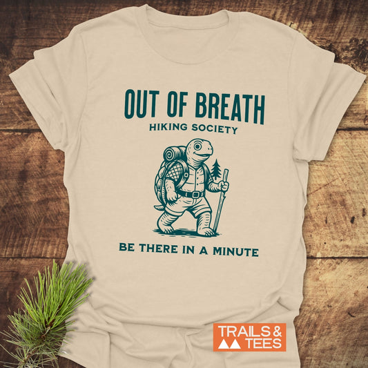 Out Of Breath Turtle T-Shirt