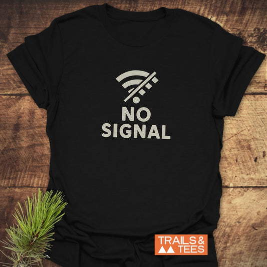 No Signal Minimalist T-Shirt