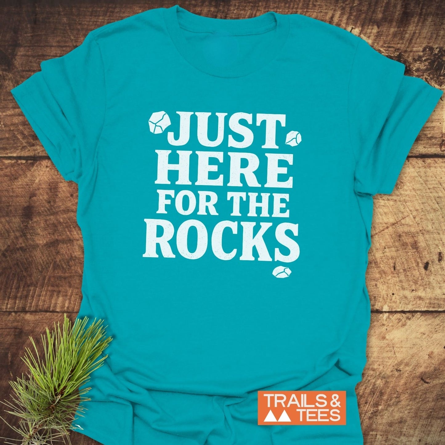 Just Here For The Rocks T-Shirt
