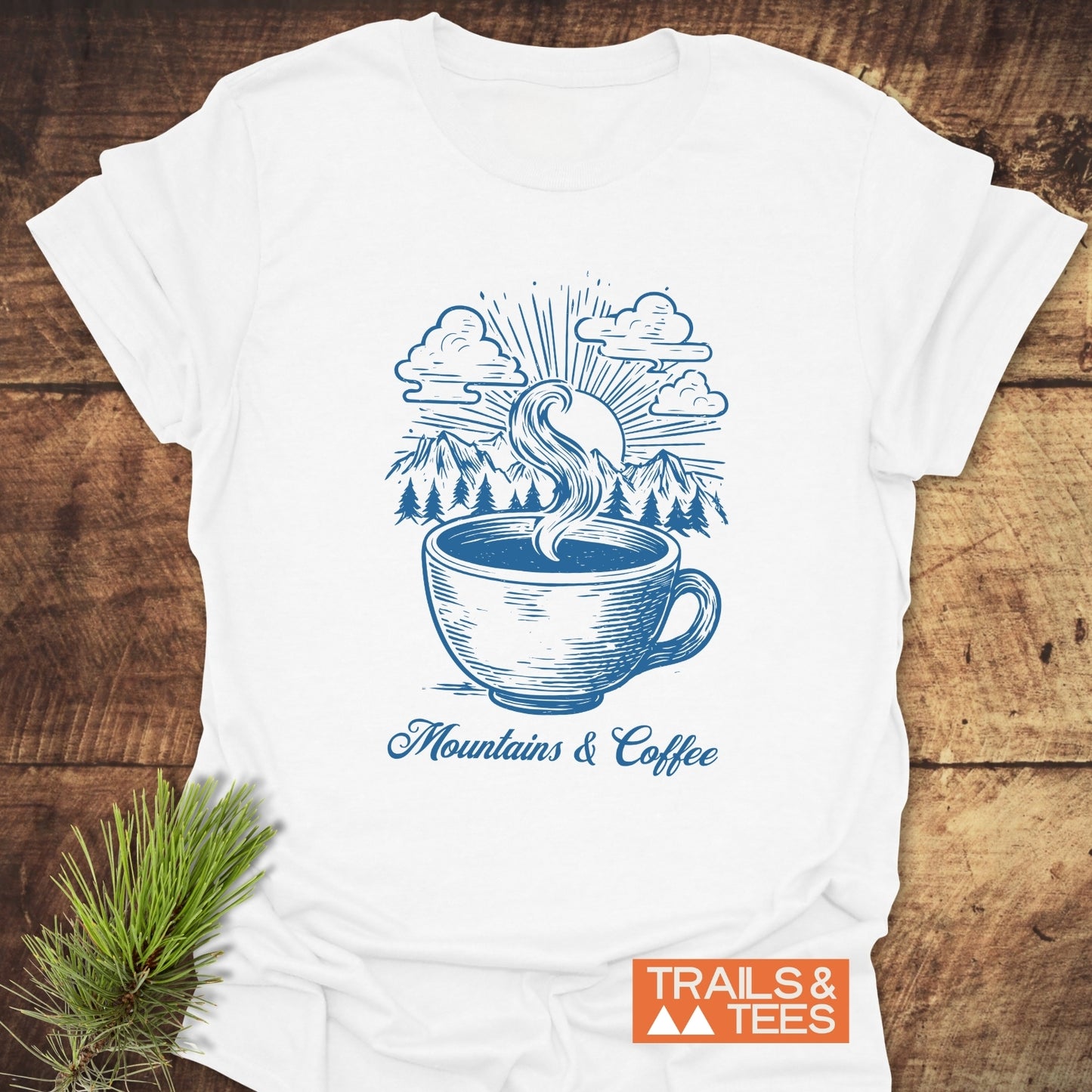 Mountains And Coffee T-Shirt