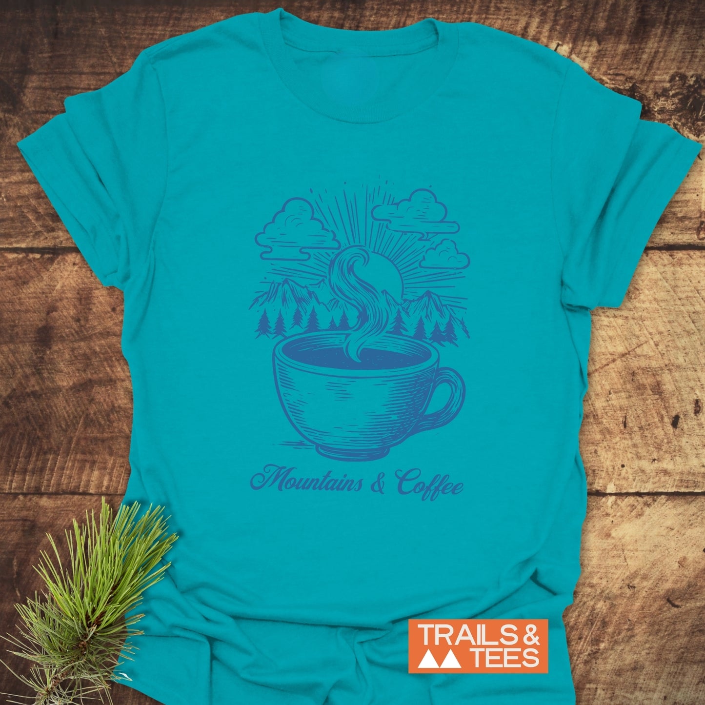 Mountains And Coffee T-Shirt