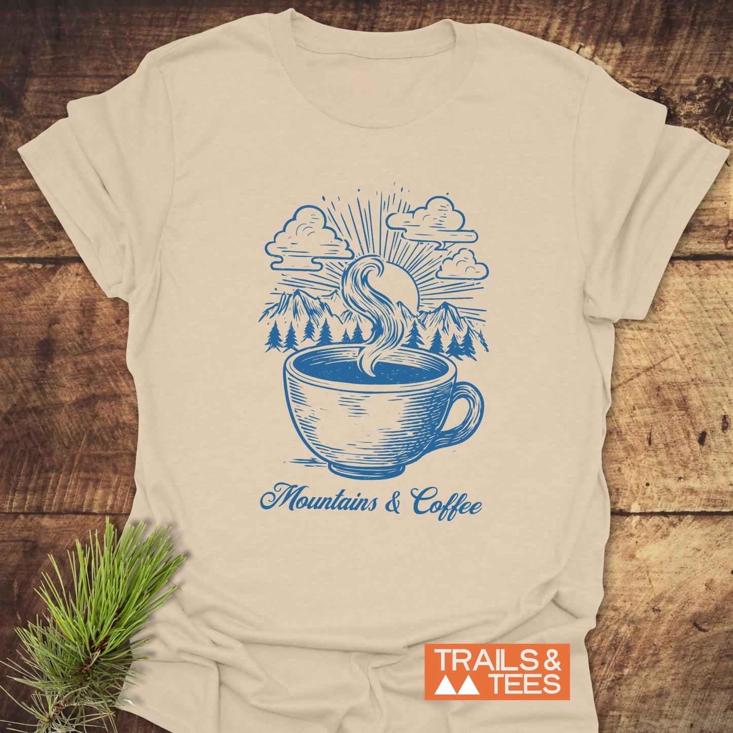 Mountains And Coffee T-Shirt