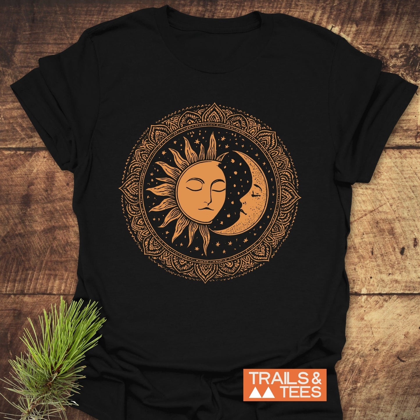 Bohemian Sun And Moon T-Shirt