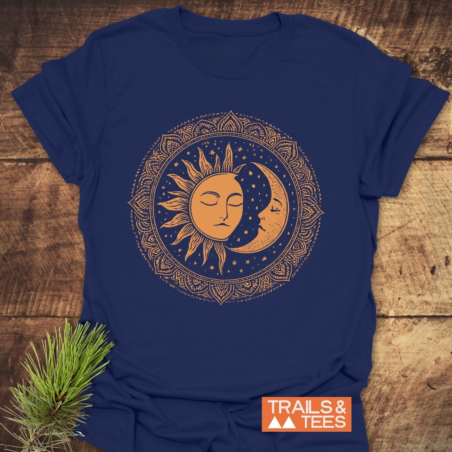 Bohemian Sun And Moon T-Shirt