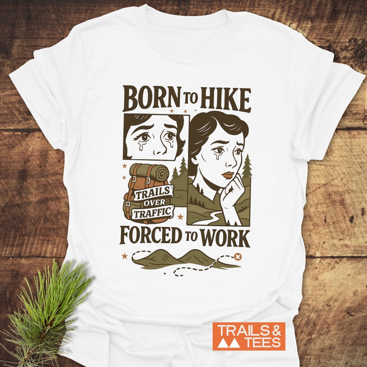 Forced To Work Funny T-Shirt
