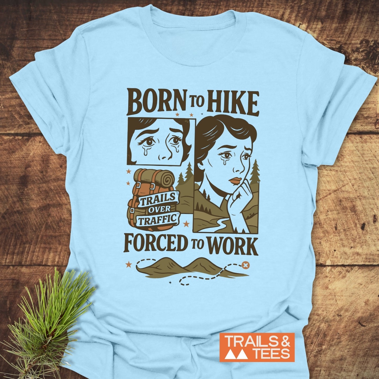 Forced To Work Funny T-Shirt