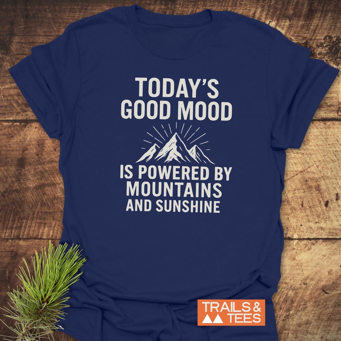 Powered By Mountains T-Shirt