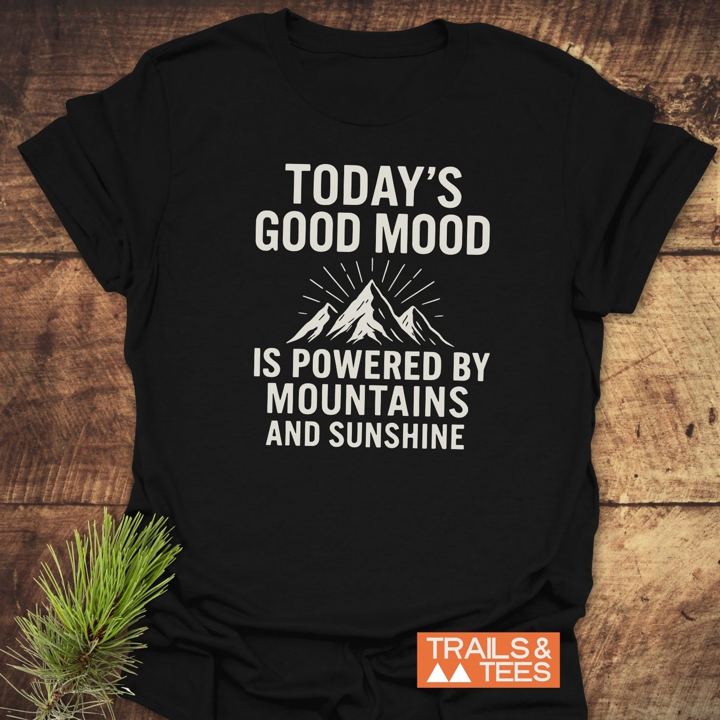 Powered By Mountains T-Shirt