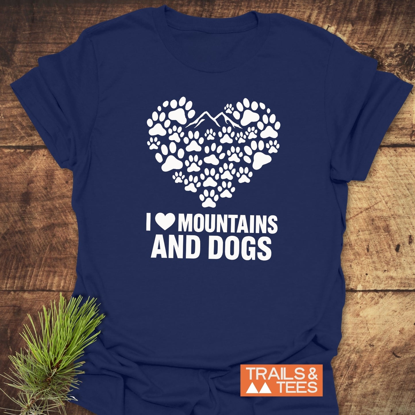 Paw Heart Dog Lover T-Shirt