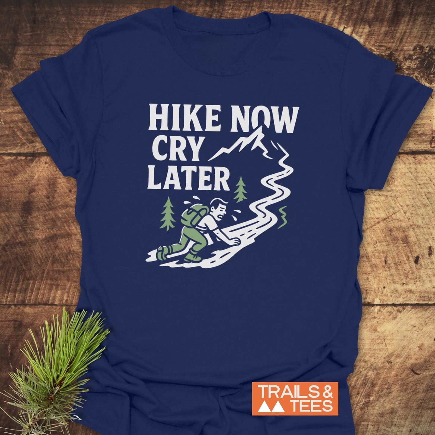 Cry Later Funny T-Shirt