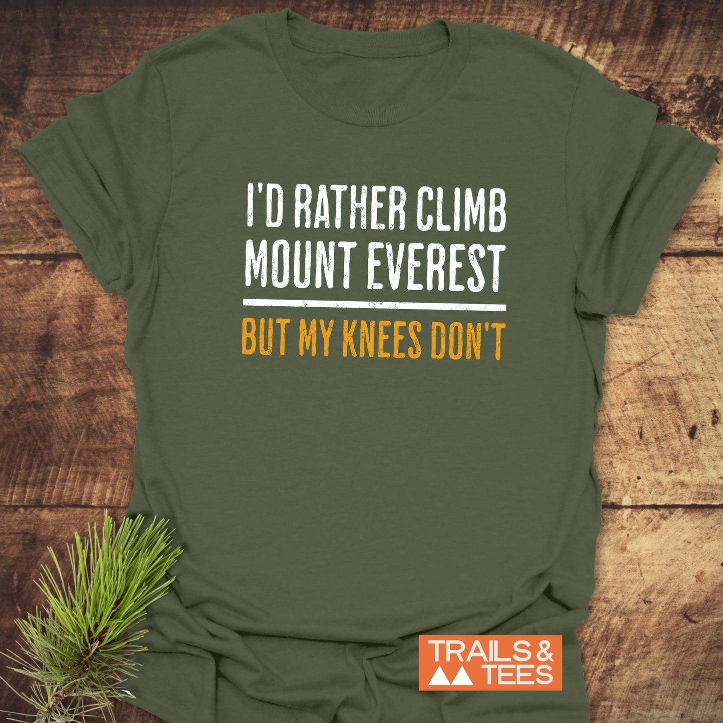 I'd Rather Climb Mt Everest T-Shirt