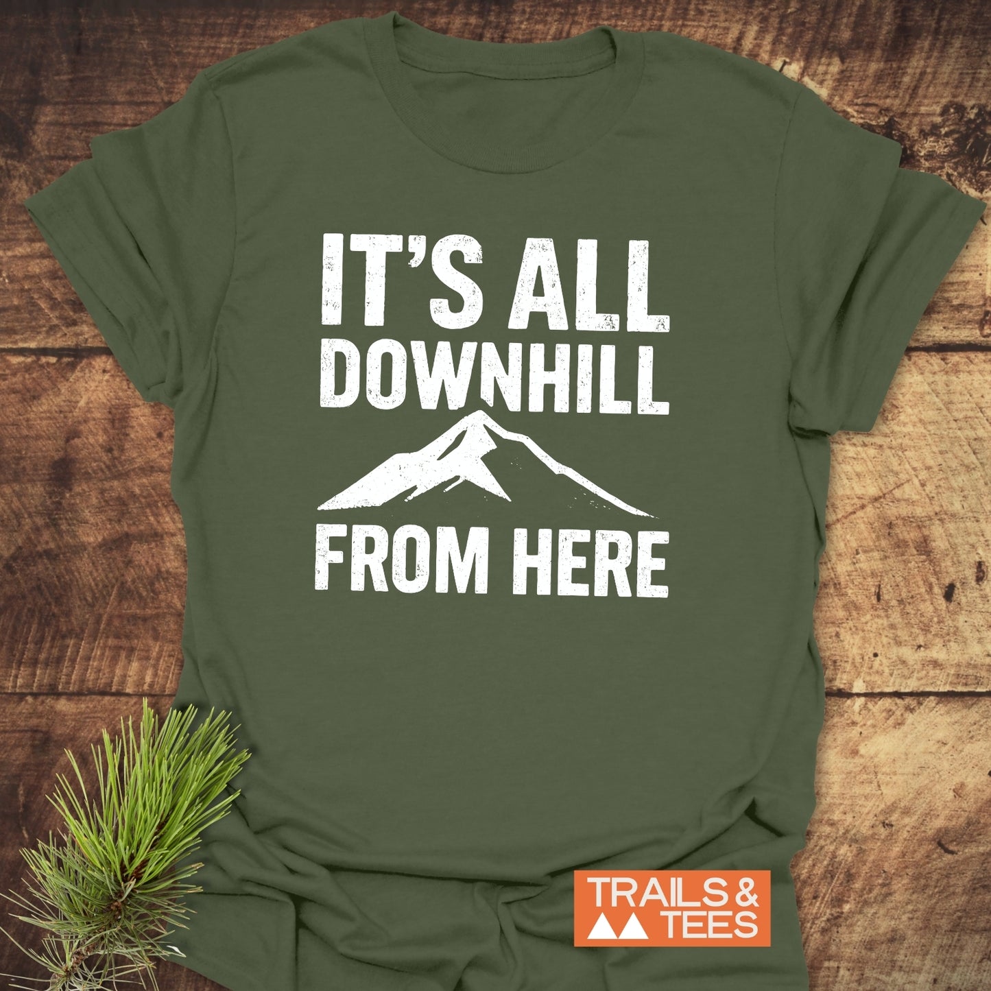 All Downhill T-Shirt