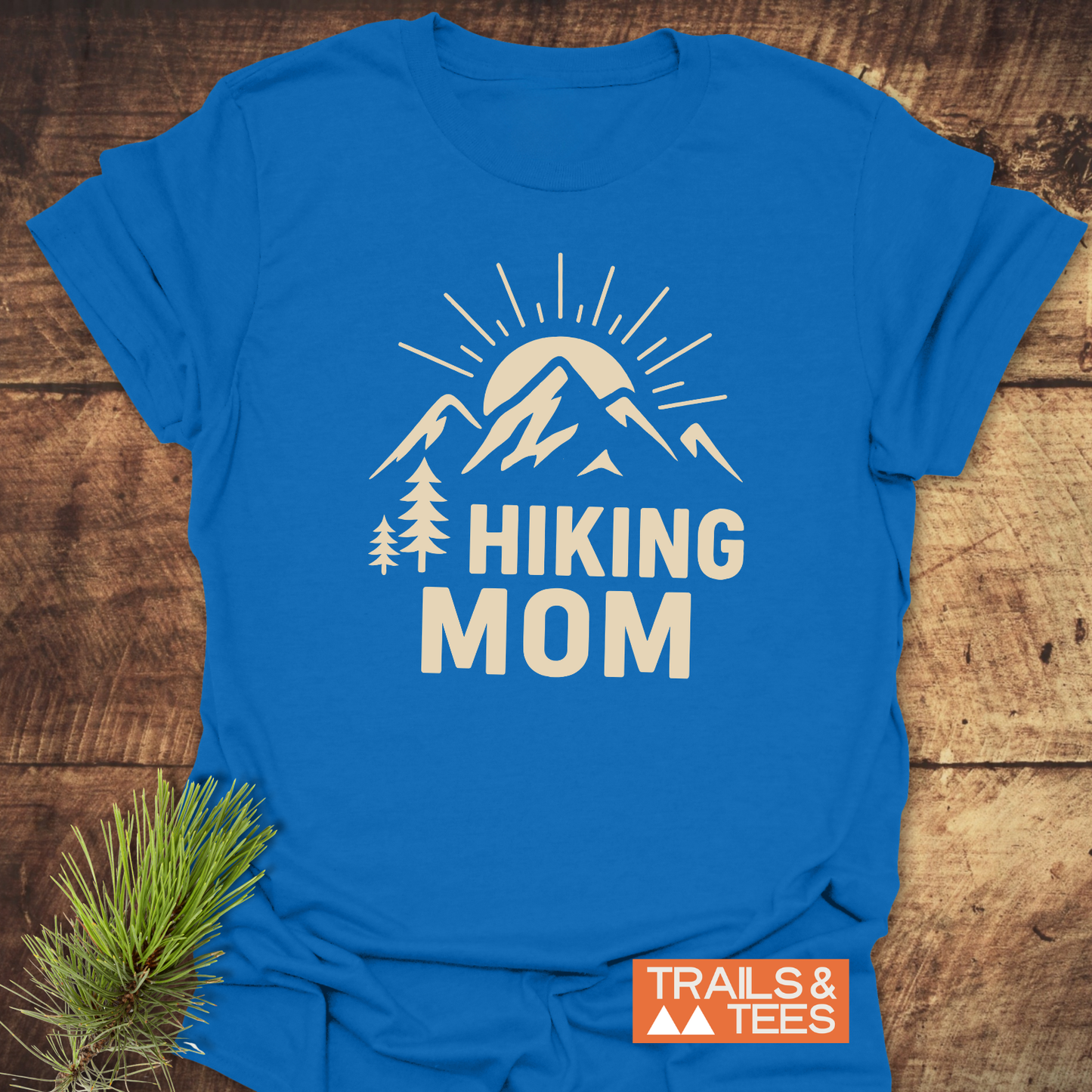 Hiking Mom Sunrise T-Shirt