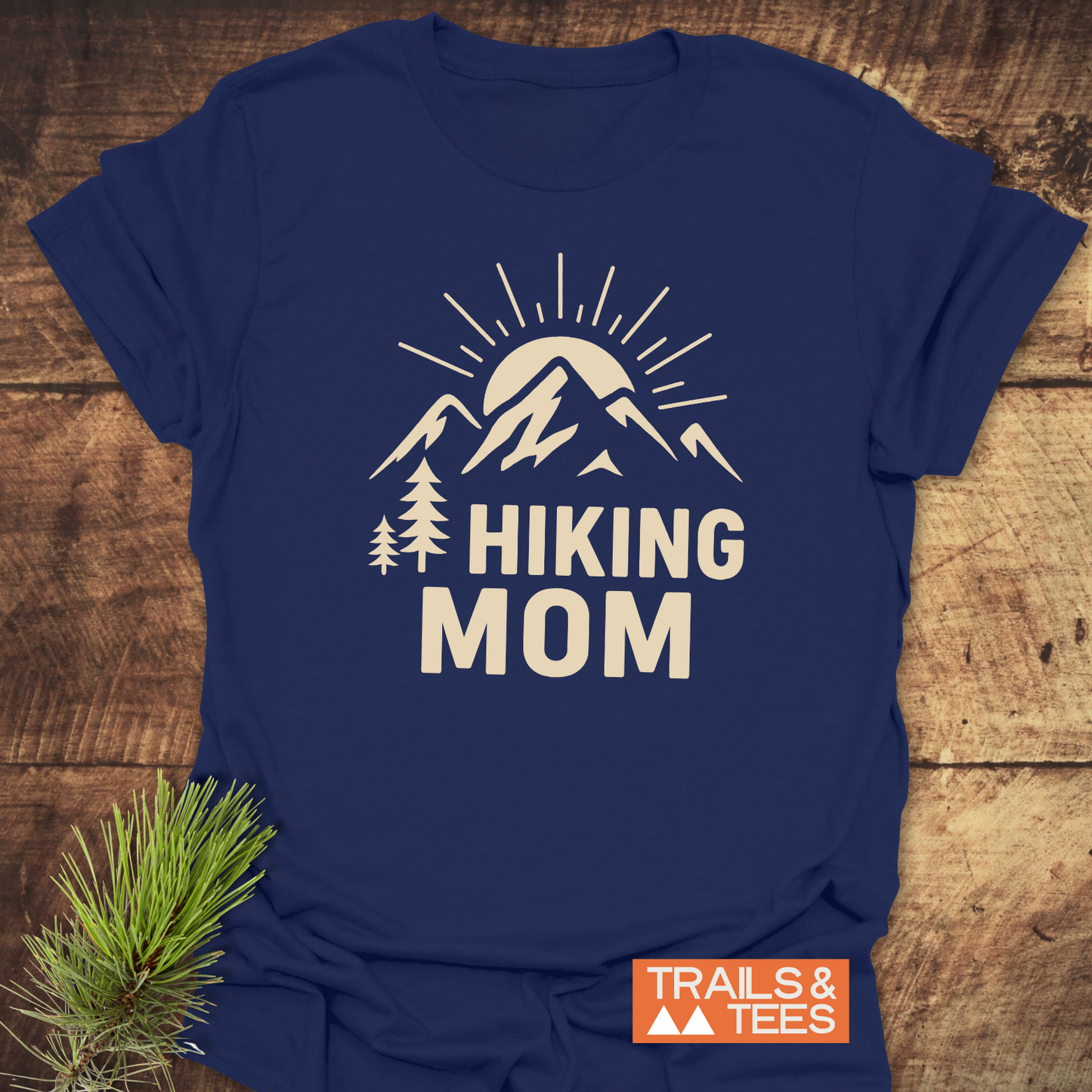 Hiking Mom Sunrise T-Shirt
