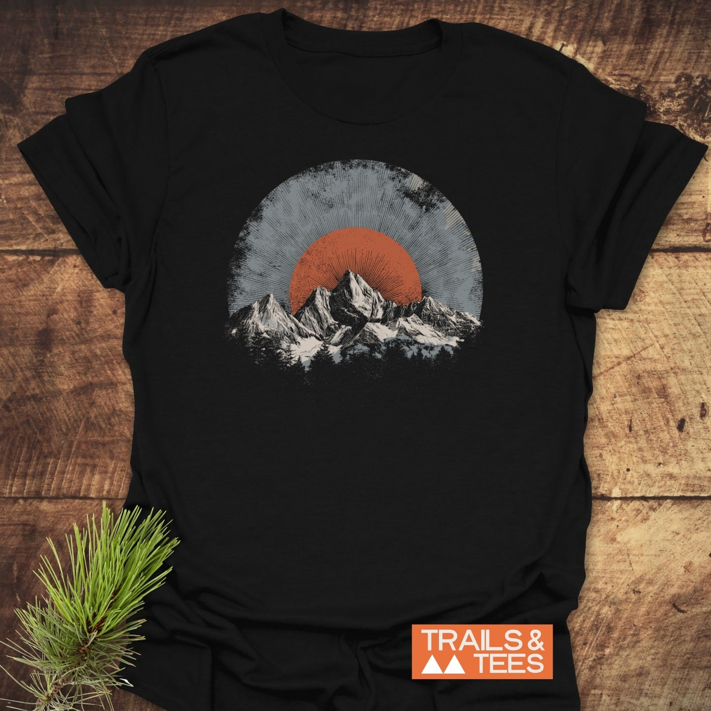 Rocky Mountains Sunset T-Shirt