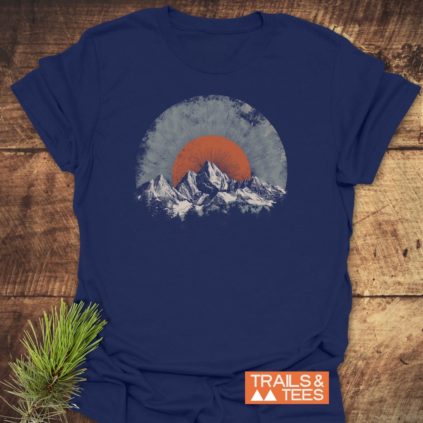 Rocky Mountains Sunset T-Shirt