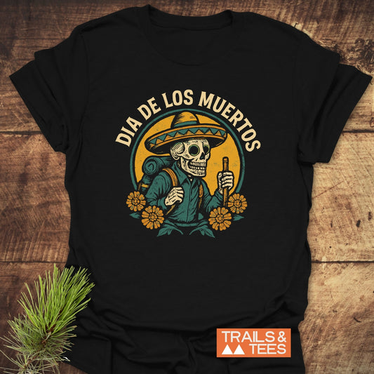 Hiking Skeleton T-Shirt