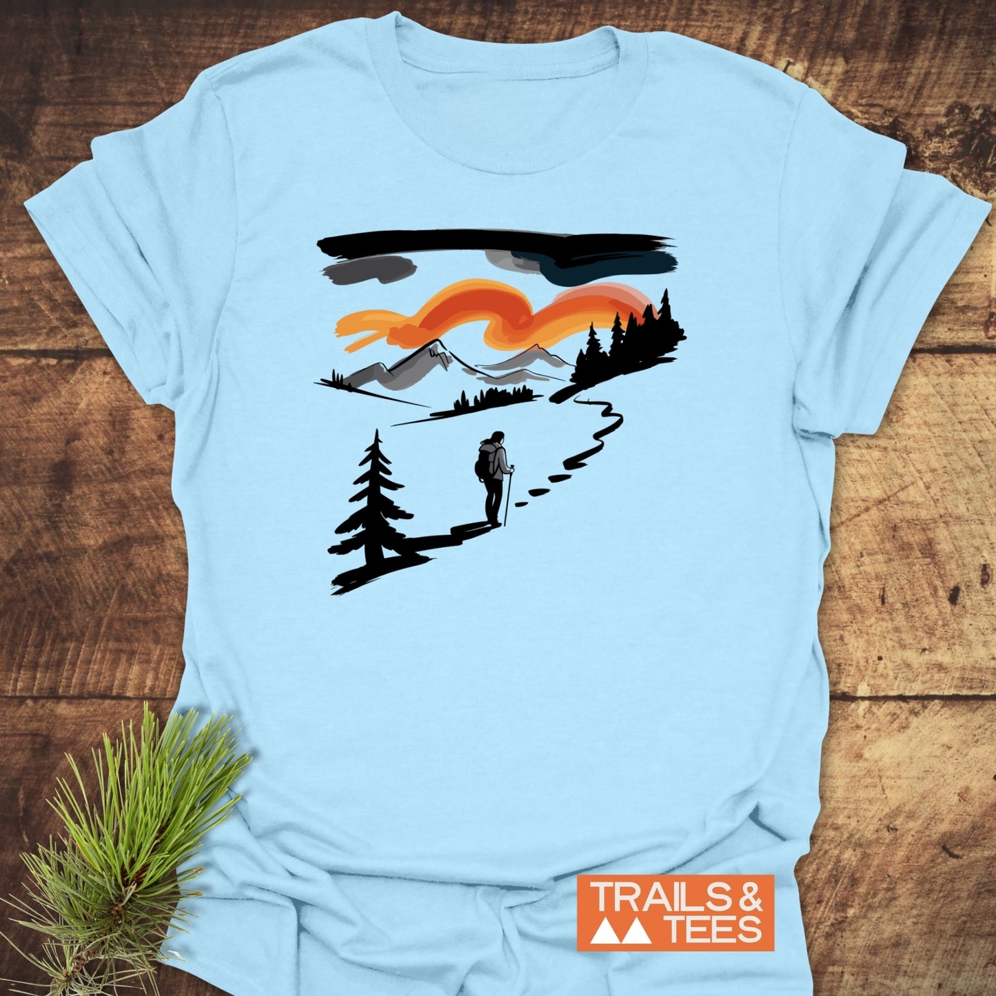 Minimalist Ink Hiking T-Shirt