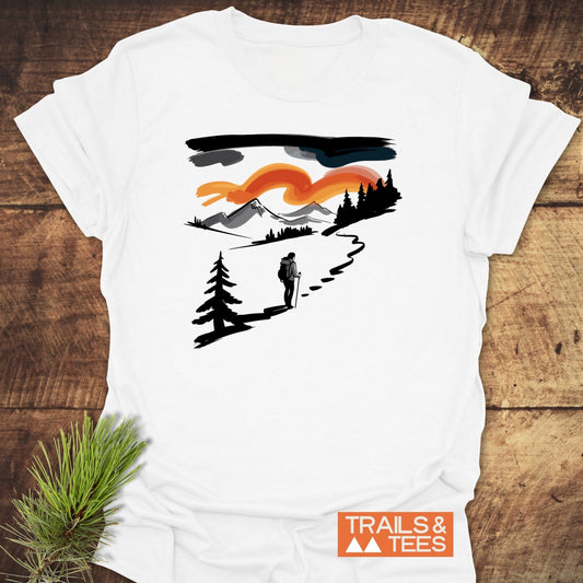 Minimalist Ink Hiking T-Shirt