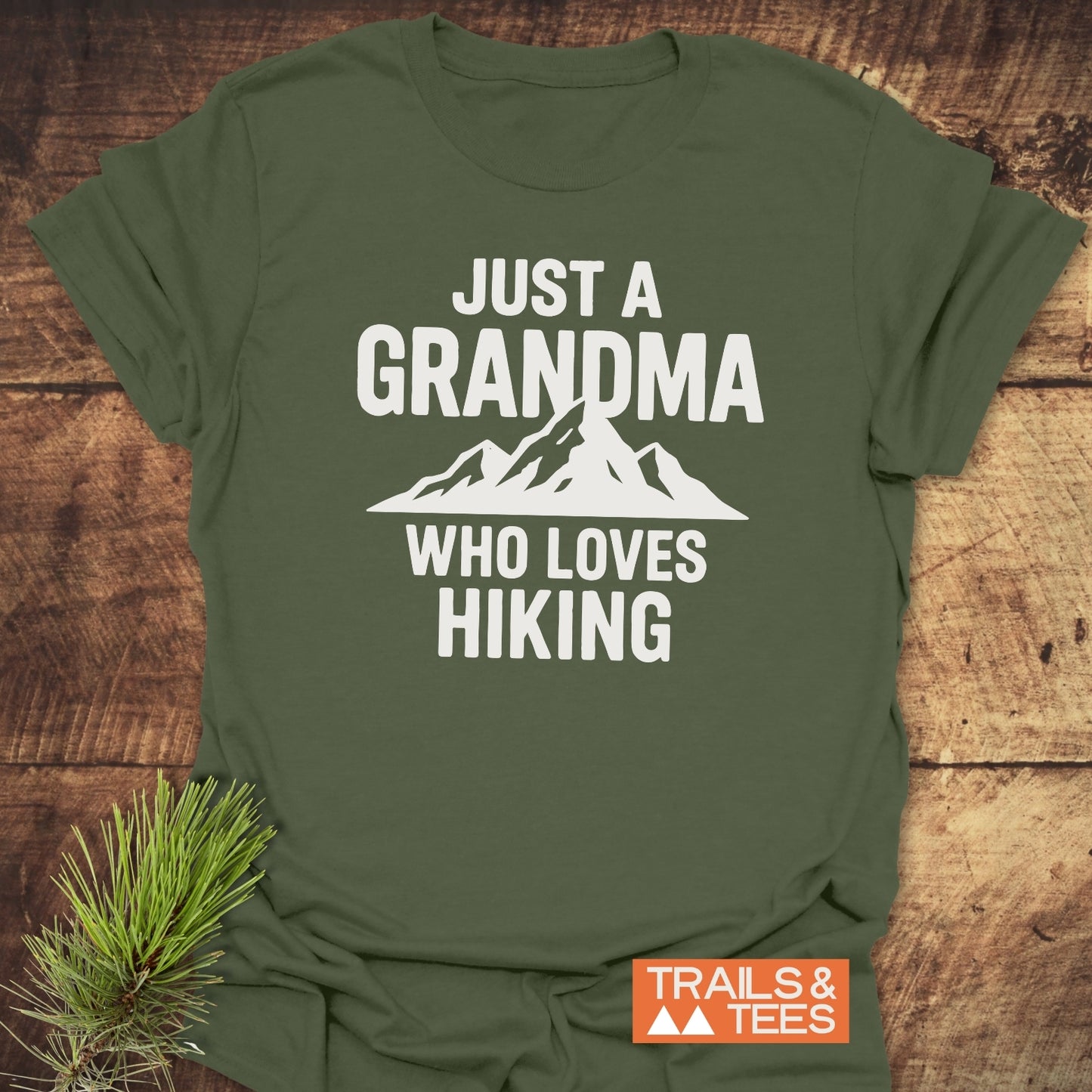 Grandma Loves Hiking T-Shirt
