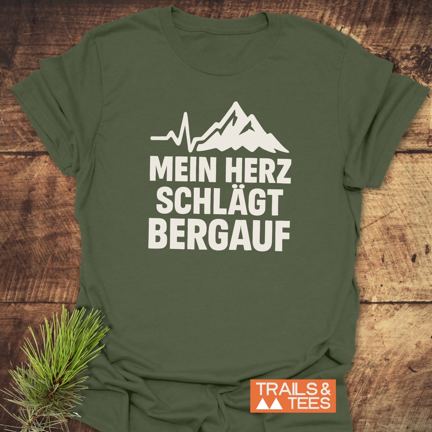 Mein Herz Schlägt Bergauf T-Shirt