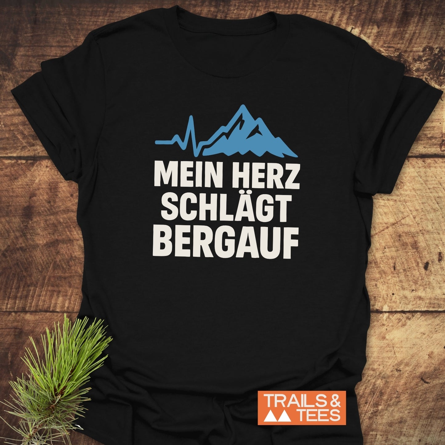 Mein Herz Schlägt Bergauf T-Shirt