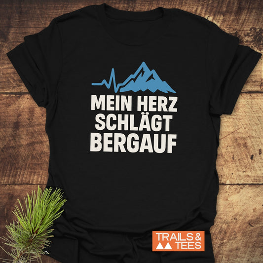 Mein Herz Schlägt Bergauf T-Shirt