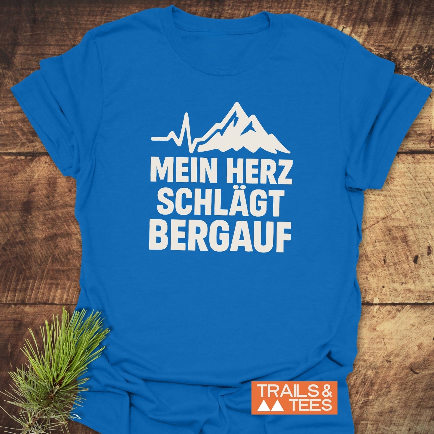 Mein Herz Schlägt Bergauf T-Shirt