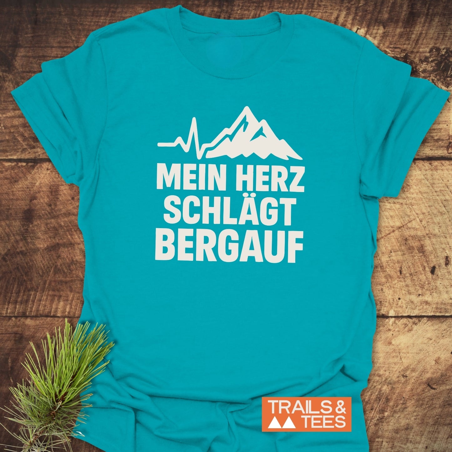Mein Herz Schlägt Bergauf T-Shirt