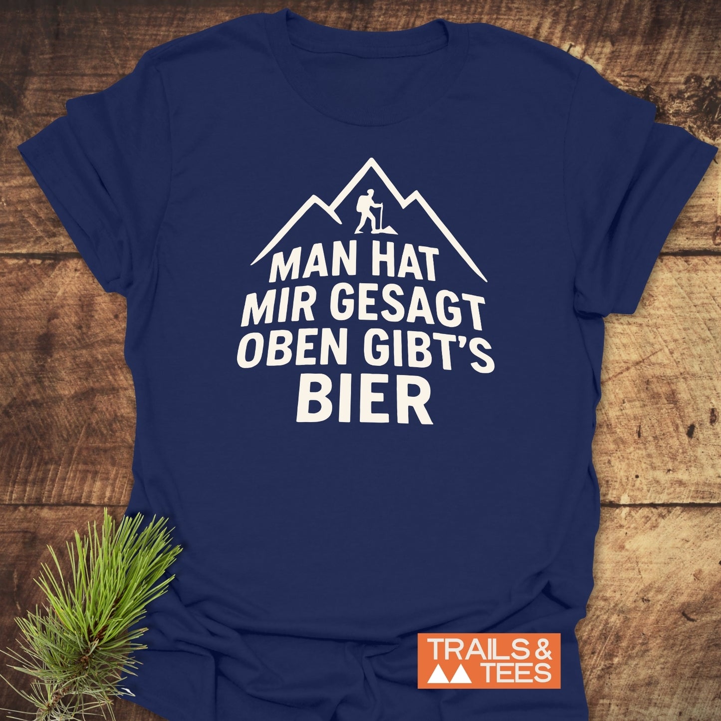 Oben Gibt's Bier T-Shirt