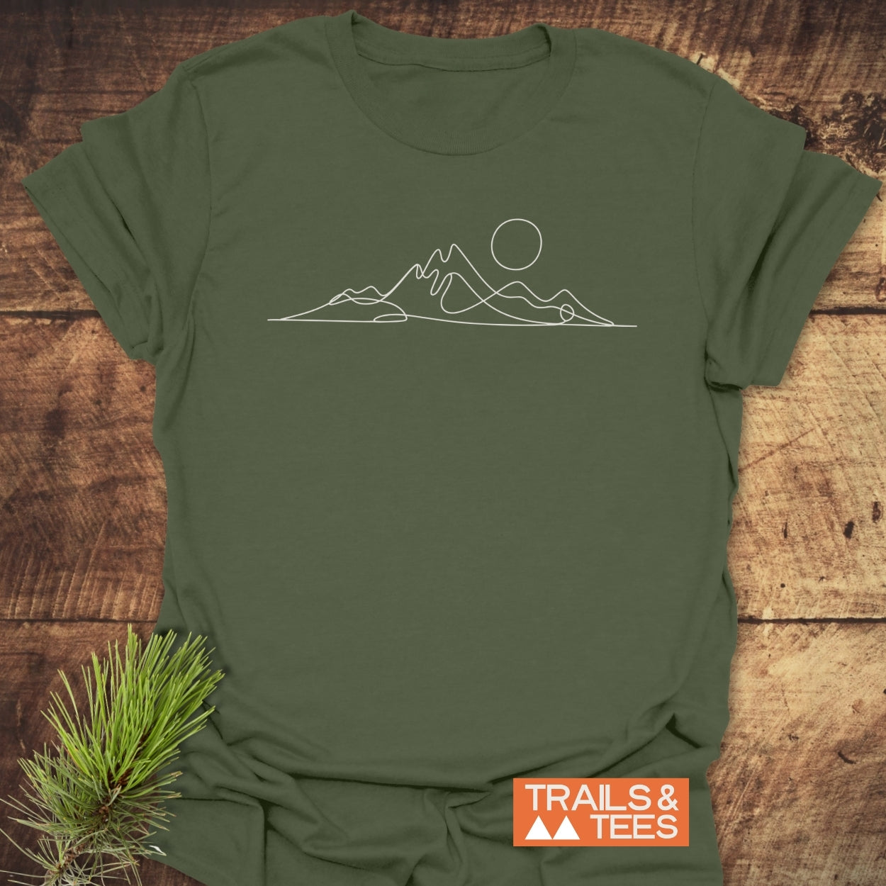 Minimalist Mountains T-Shirt