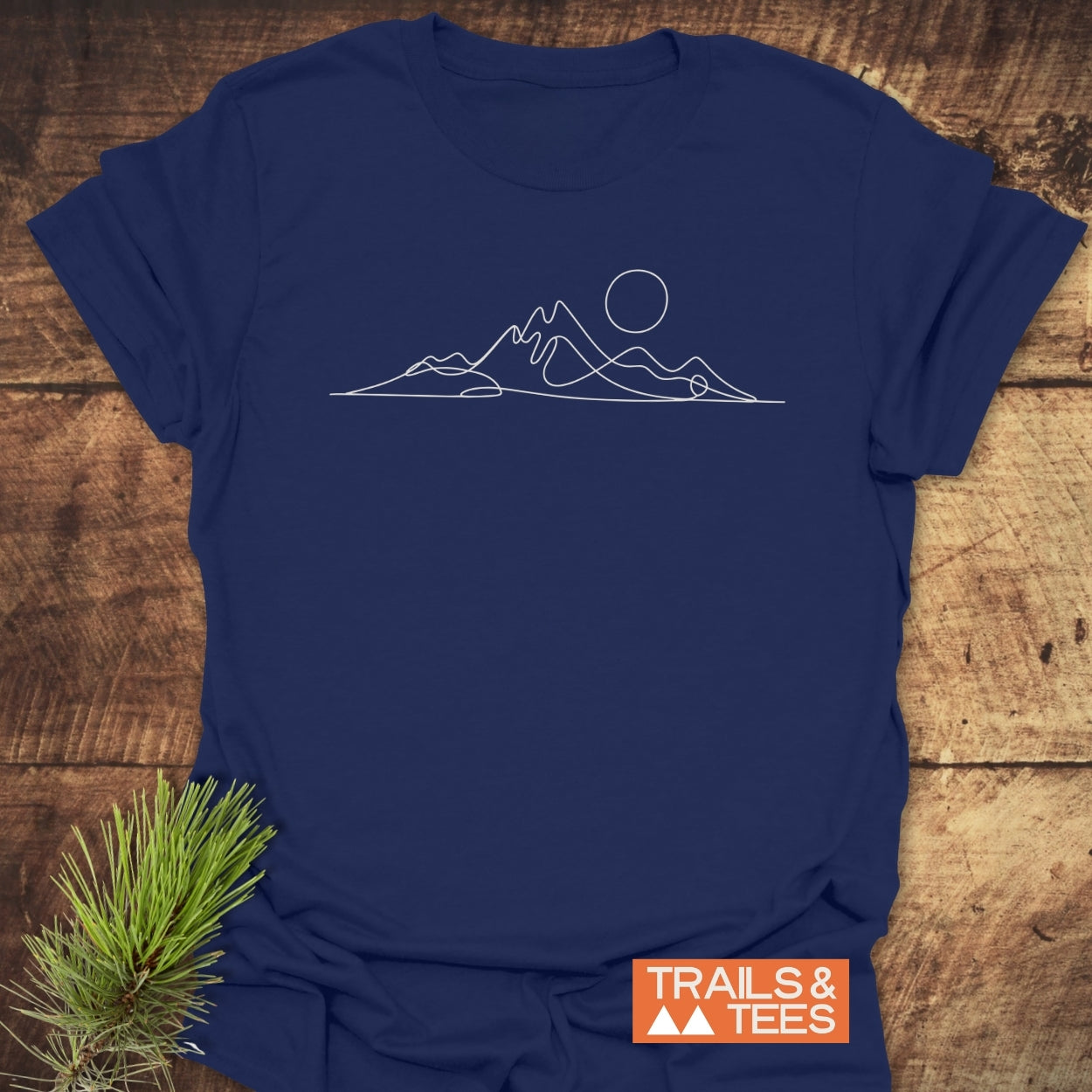 Minimalist Mountains T-Shirt
