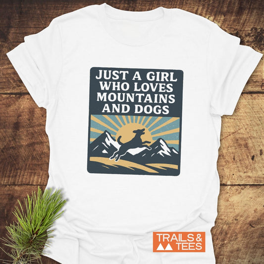 Just A Girl Who Loves Dogs T-Shirt
