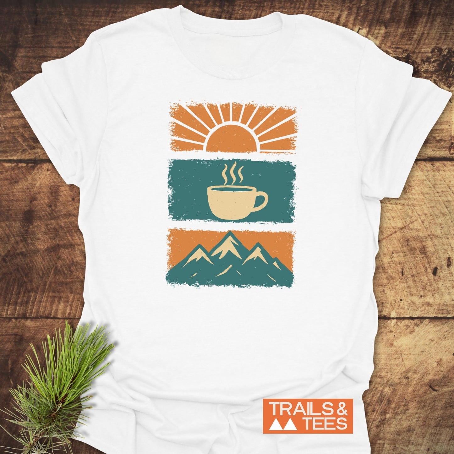 Sun, Coffee, Mountains T-Shirt