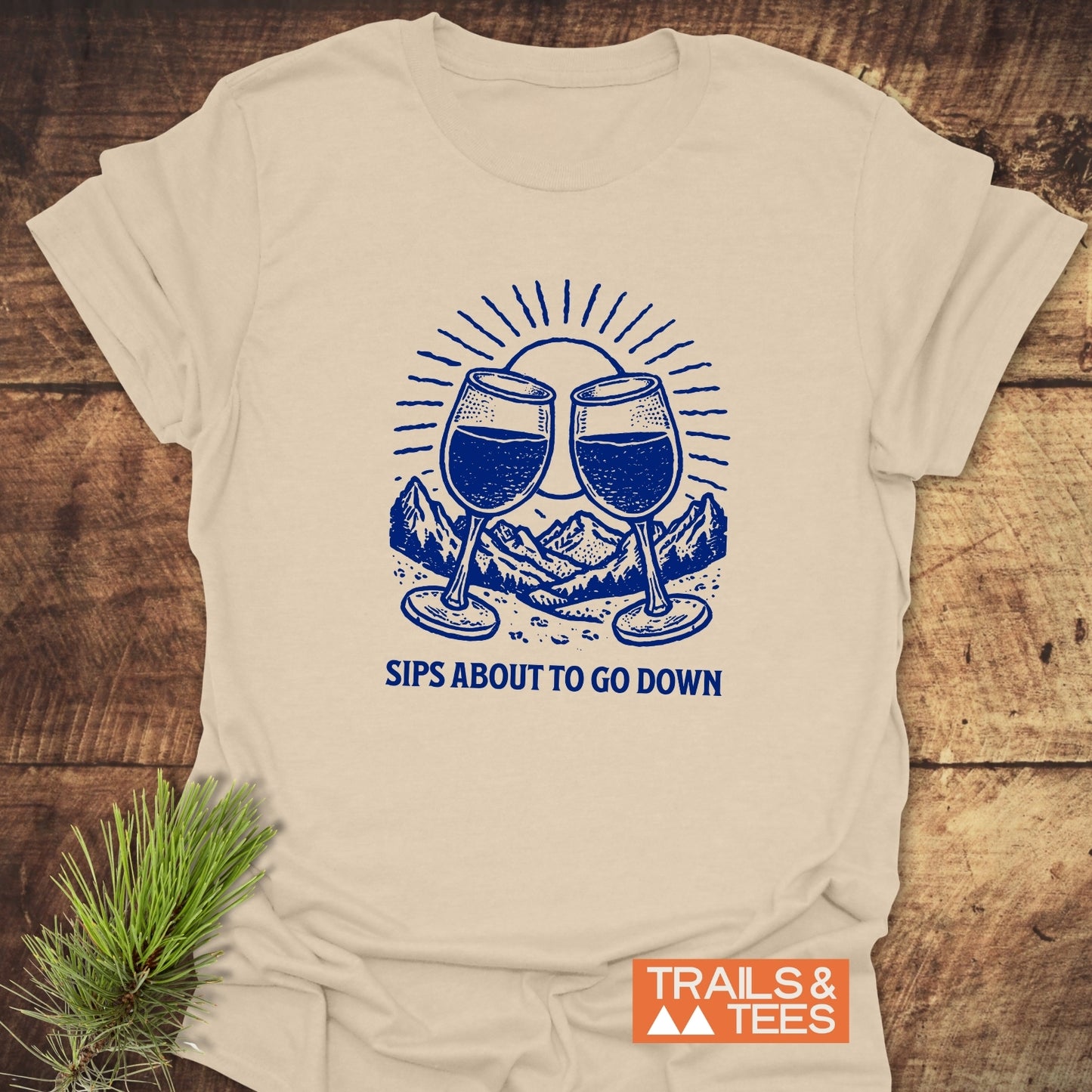 Sips About To Go Down T-Shirt